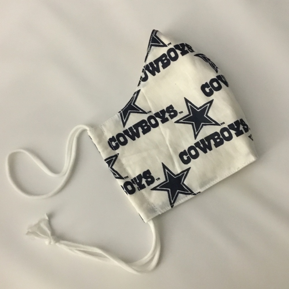 4 for $20 Adult face mask handmade Dallas Cowboys